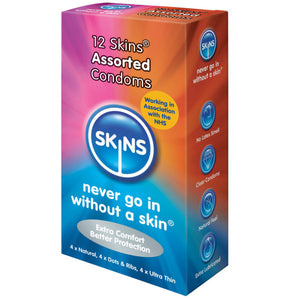 SKINS - ПРЕЗЕРВАТИВЫ АССОРТИМЕНТ 12 УПАКОВКА