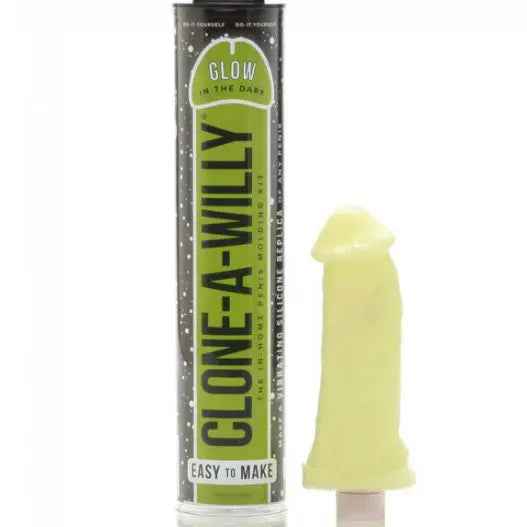 CLONE A WILLY - CLONEUR DE PÉNIS VERT LUMINESCENT AVEC VIBRATEUR - LoveYou.lv