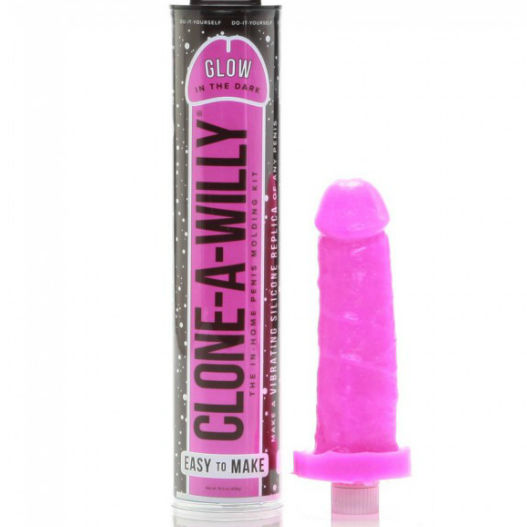 CLONE A WILLY – LEUCHTENDER ROSA PENISKLONER MIT VIBRATOR – LoveYou.lv