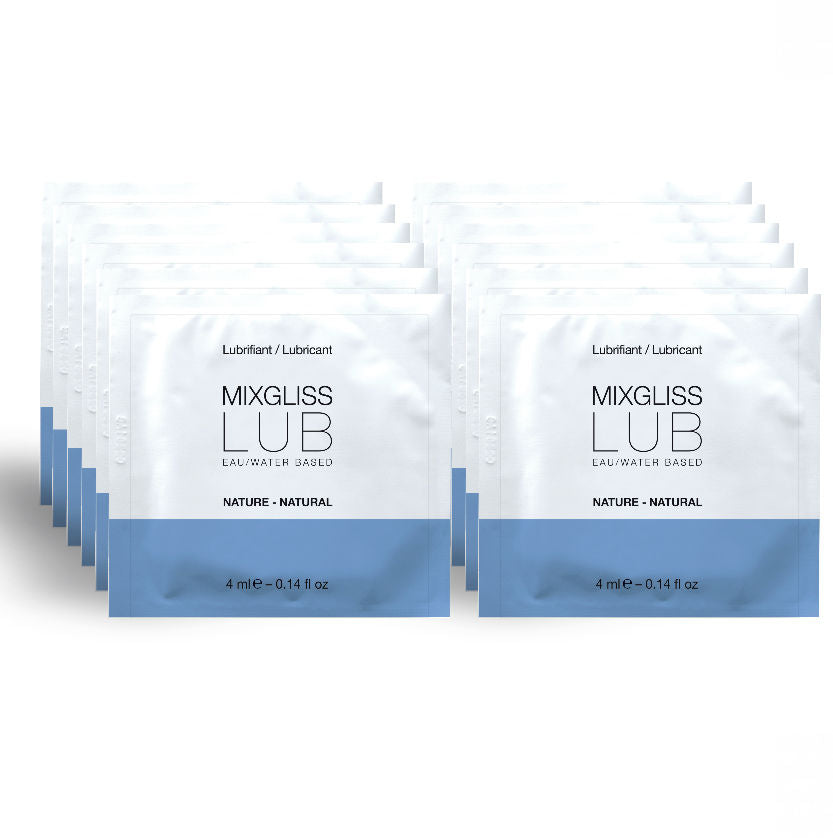 MIXGLISS - DABĪGA ŪDENS BĀZES LUBRIKANTS 12 VIENAS DEVAS 4 ml