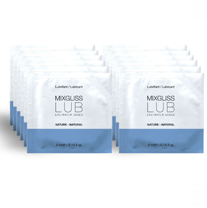 MIXGLISS - DABĪGA ŪDENS BĀZES LUBRIKANTS 12 VIENAS DEVAS 4 ml