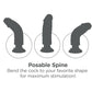 KING COCK - 20,32 CM VIBRĒJOŠA GAILE MAITA