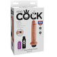 KING COCK - 17,8 CM SQUIRTING DILDO