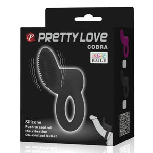 PRETTY LOVE - COBRA VIBRATOR GRED BLACK