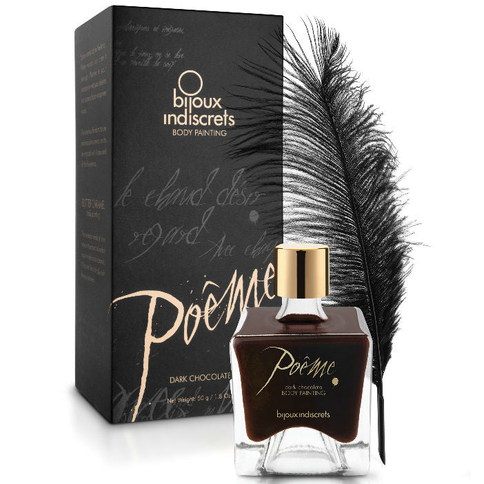 BIJOUX - POEME ĒDAMAS KRĀSA MELNĀ ŠOKOLĀDE 50 GR