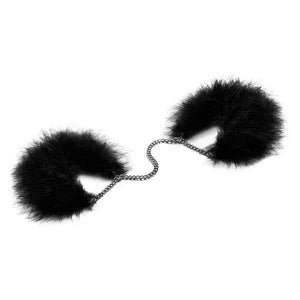 BIJOUX - ZA ZA ZU FEATHER HANDCUFFS - LoveYou.lv