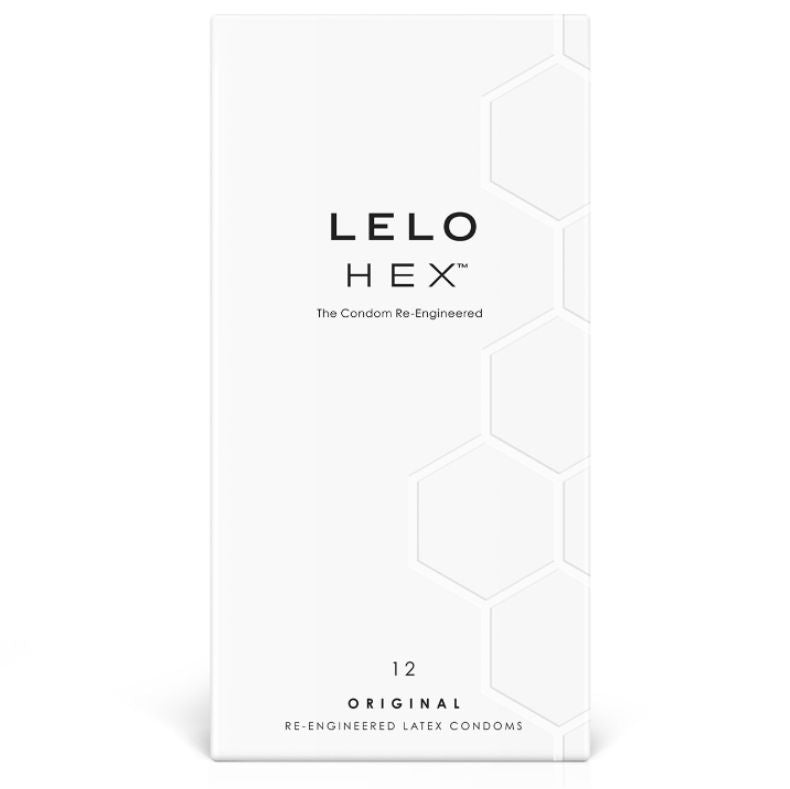 LELO - HEX KONDOMU KASTĪTE 12 VIENĪBAS