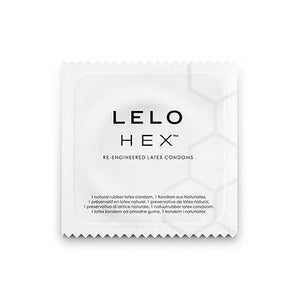 LELO - КОРОБКА ПРЕЗЕРВАТИВОВ HEX 12 ШТ.