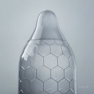 LELO - КОРОБКА ПРЕЗЕРВАТИВОВ HEX 3 ШТ.