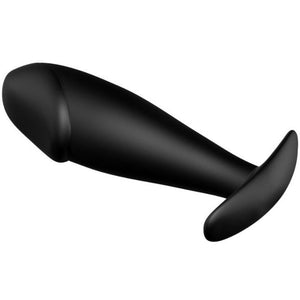 PRETTY LOVE - ANĀLAIS DZĪVNIEKS SILIKONA PENIS FORMA MELNS