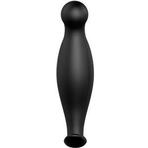 PRETTY LOVE – SILIKONIST ANAAALPISK, 11,7 CM, MUSTA PRETTY LOVE BOTTOM