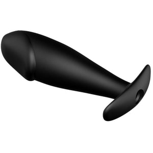 PRETTY LOVE – SILIKONIST ANAL PIGI PEENISE VORM JA 12 VIBRATSIOONI REŽIIMI MUST PRETTY LOVE BOTTOM