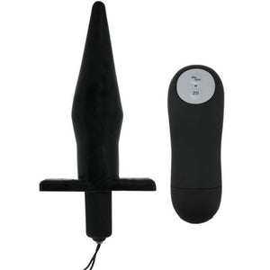 BAILE - DANCE BUTT ANAL PLUG WITH VIBRATION BLACK BAILE STIMULATING