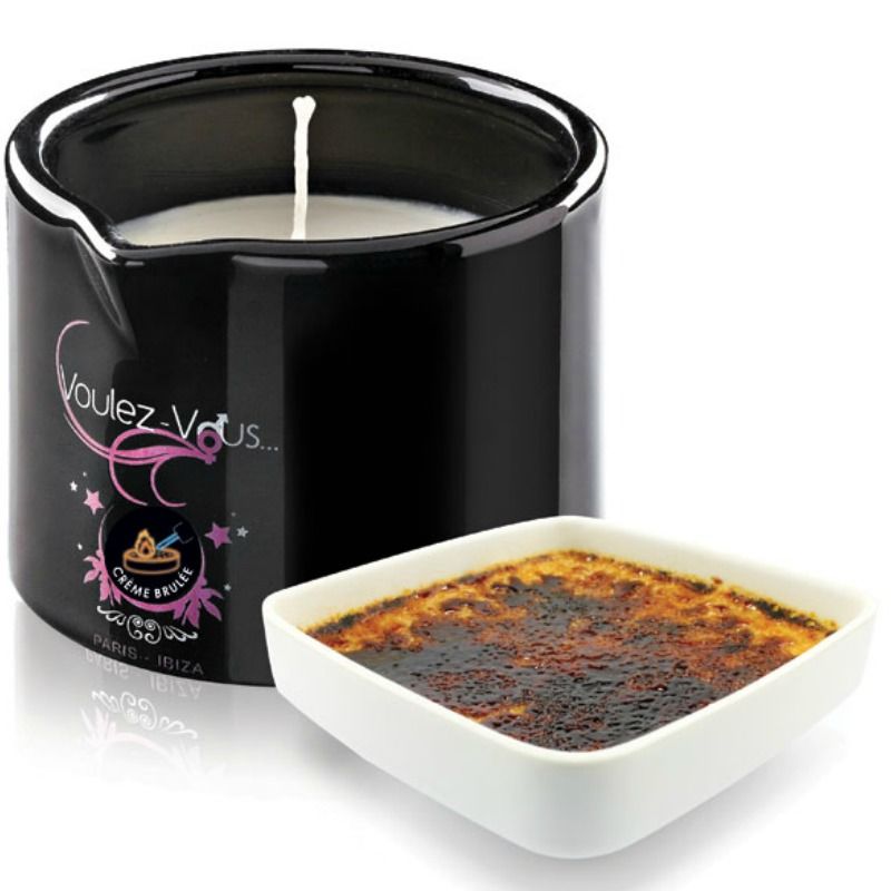 VOULEZ-VOUS - MASSAGE CANDLE-CRÈME BRULÉE 120 ML Voulez-Vous...