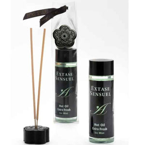 EXTASE SENSUAL - MASSAGE OIL WITH EXTRA FRESH ICE EFFECT 100 ML - LoveYou.lv