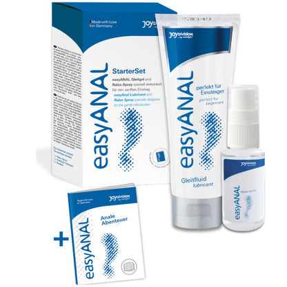 JOYDIVISION EASYANAL — STARTA KOMPLEKTS LUBRICANTE + RELAX SPRAY