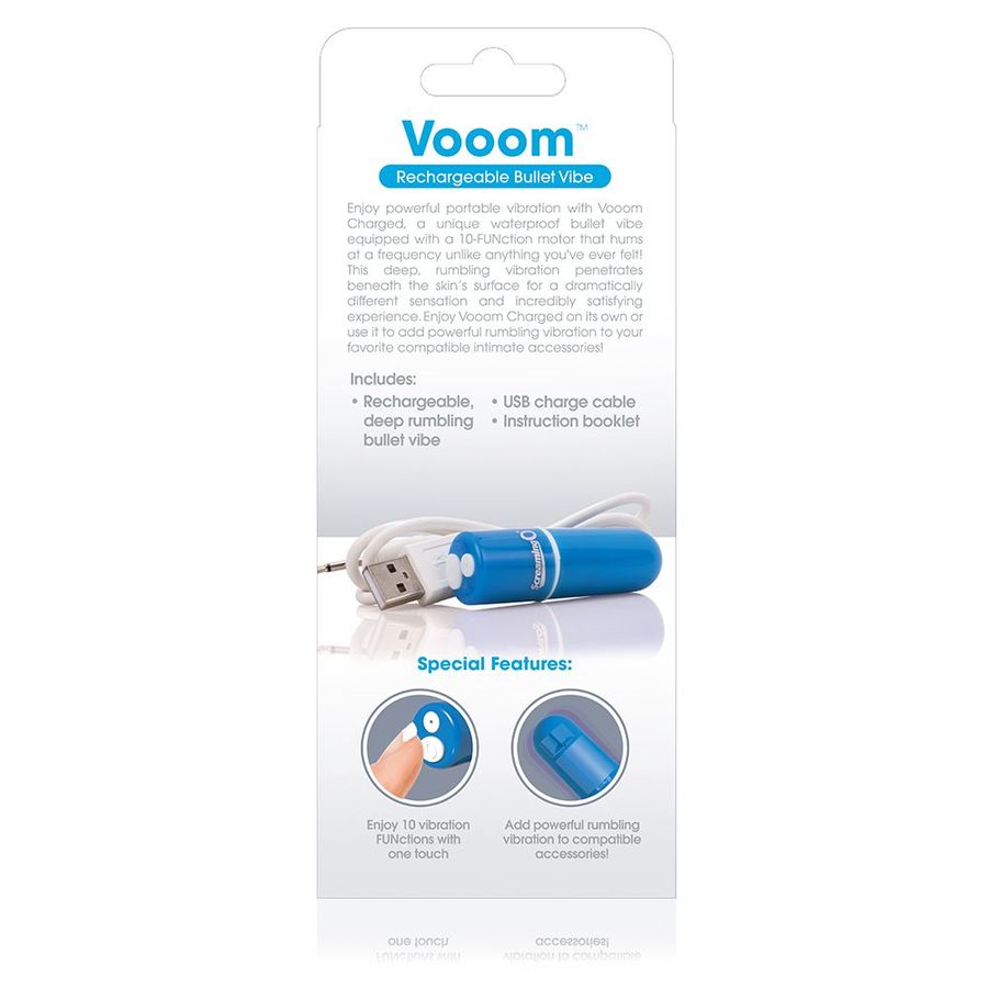 SCREAMING O – WIEDERAUFLADBARE VIBRIERBULLET VOOOM BLUE SCREAMING O