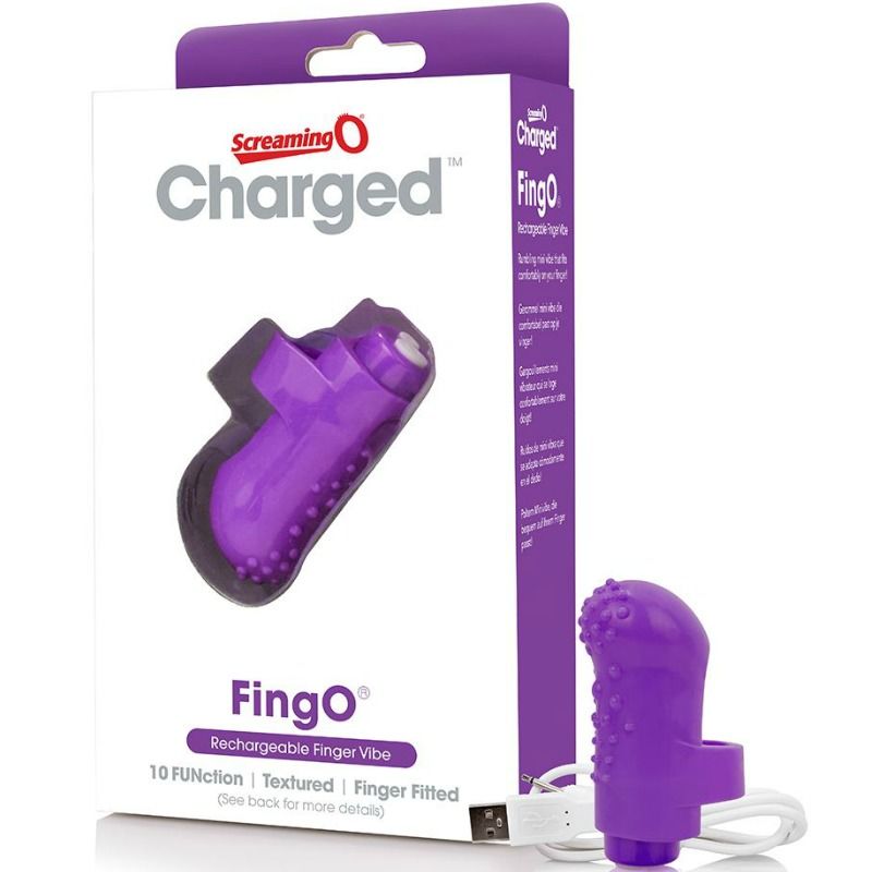 SCREAMING O - RECHARGEABLE THIMBLE FING OLILAC SCREAMING O