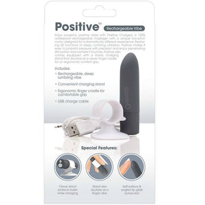 SCREAMING O – WIEDERAUFLADBARE POSITIVMASSAGE GRAU SCREAMING O