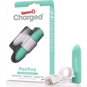 SCREAMING O – WIEDERAUFLADBARE POSITIVMASSAGE GRÜN SCREAMING O