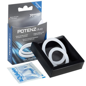 JOYDIVISION POTENZDUO - WHITE RINGS - M JOYDIVISION POTENZDUO