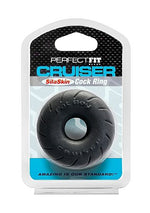 PERFEKTE PASSENDE MARKE - FAT BOY SILASKIN CRUISER RING SCHWARZ PERFEKTE PASSENDE MARKE