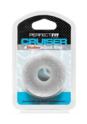 PERFECT FIT BRAND - FAT BOY SILASKIN CRUISER RING TRANSPARENT PERFECT FIT BRAND