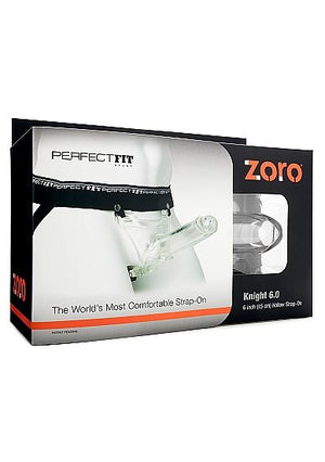 PERFECT FIT BRAND - ZORO KNIGHT HOLLOW STRAP ON 6 INCH PERFECT FIT BRAND
