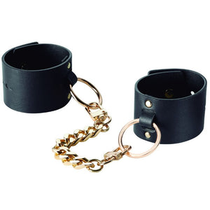 BIJOUX INDISCRETS MAZE - ШИРОКИЕ МАНЖЕТЫ ЧЕРНЫЕ