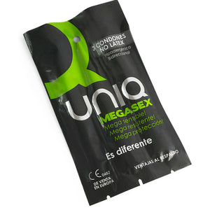 UNIQ - MEGASEX LATEX FREE SENSITIVE PREVISION 3 ШТ.