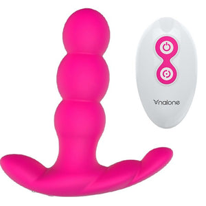 NALONE - PEARL ANAL VIBRATOR TĀLVADĪBAS PULTS MELNĀ