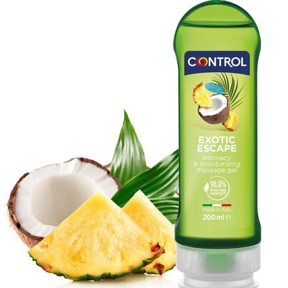 KONTROLE - 2 LV 1 MASĀŽA UN PRIEKS EXOTIC 200 ML