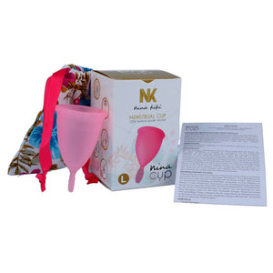NINA KIKÍ - MENSTRUAL CUP PINK - SIZE L NINA KIKÍ