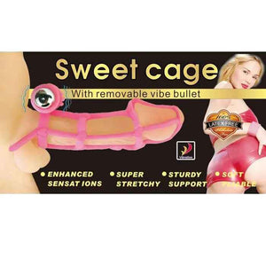 BAILE - SWEET 10 RHYTHMS SILICONE COVER AND RING FOR THE PINK PENIS - LoveYou.lv