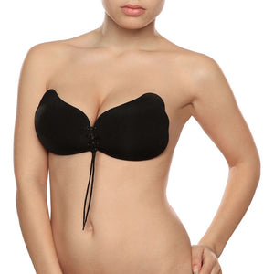 BYE-BRA - LACE-IT ENHANCEMENT PUSH-UP BLACK CUP B BYE BRA - BRAS