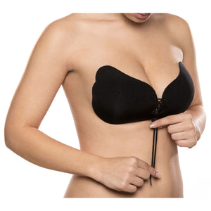 BYE-BRA - LACE-IT ENHANCEMENT PUSH-UP BLACK CUP C BYE BRA - BRAS