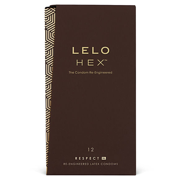 LELO - ПРЕЗЕРВАТИВЫ HEX RESPECT XL 12 УПАКОВКА