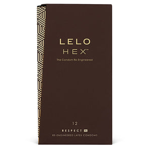 LELO - ПРЕЗЕРВАТИВЫ HEX RESPECT XL 12 УПАКОВКА