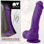 NACHO VIDAL - NACHO VIDAL ARTIKULIERTER PENIS PLICA 24CM LILA Dreamlove