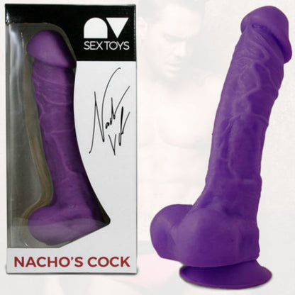 NACHO VIDAL - NACHO VIDAL ARTIKULIERTER PENIS PLICA 24CM LILA Dreamlove