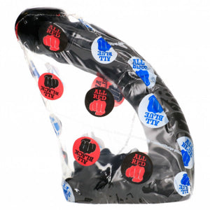 ALL BLACK - DILDO REALISTIC 19 CM ALL BLACK