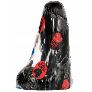 ALL BLACK - DILDO REALISTIC 13 CM ALL BLACK