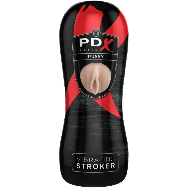 PDX ELITE - VIBRATING PUSSY STROKER PDX ELITE