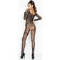 KAISLĪBA - SIEVIETE BS031 BODYSTOCKING BLACK ONE SIZE