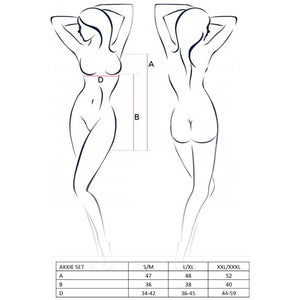 PASSION - WOMAN AKKIE SET NURSE COSTUME S/M PASSION WOMAN SETS