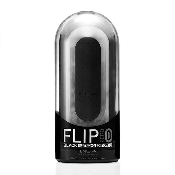TENGA - FLIP ZERO SCHWARZER MÄNNLICHER MASTURBATOR TENGA