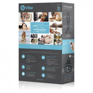 B-VIBE - RIMMING TĀLVADĪBAS PULTS ANĀLAIS SPRUGS PETITE BLACK