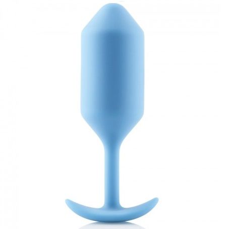 B-VIBE — SNUG ANAL PLUG 3 SKY BLUE