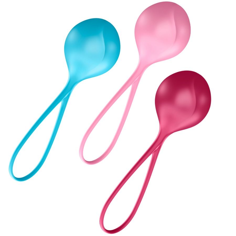 SATISFYER - НАБОР ТРЕНИРОВОК LOVEBALLS 3