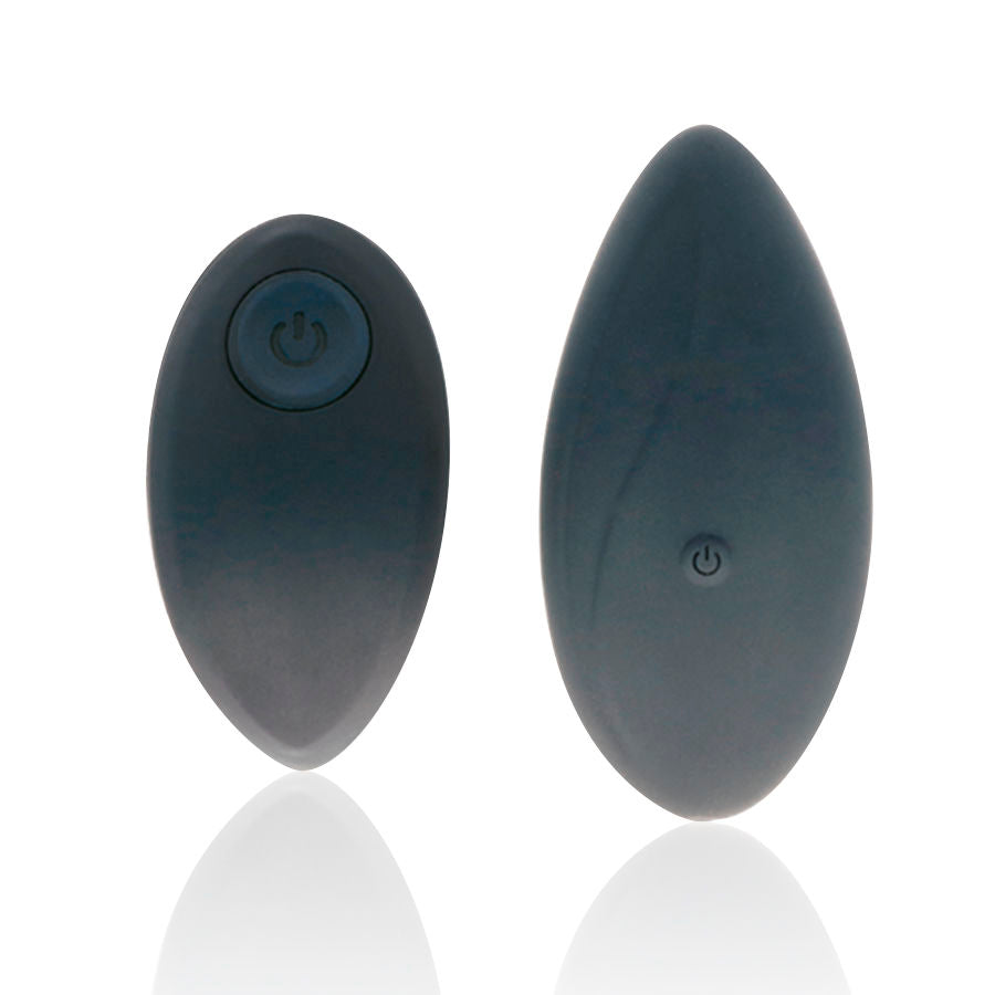 BLACK&SILVER - ZARA REMOTE CONTROL STIMULATOR WITH FREE PANTY BLACK&SILVER